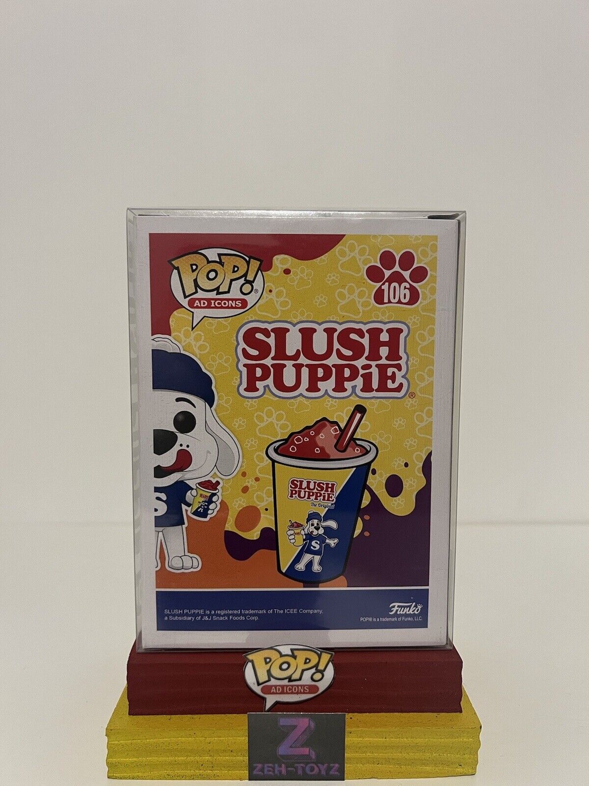 FUNKO POP! Ad Icons Slush Puppie Dog #106 Scented Special Edition