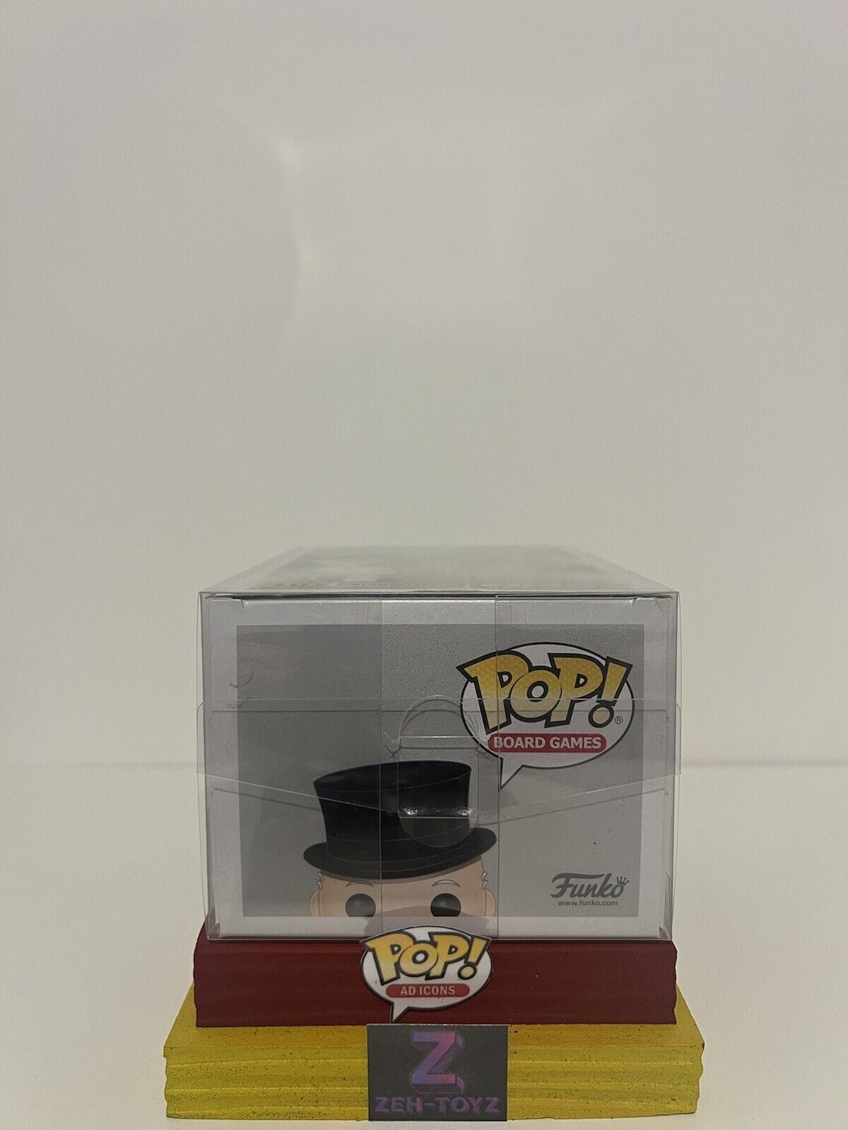 FUNKO POP! VINYL - BOARD GAMES - MR MONOPOLY #01 - WALMART EXC - ZT REF: 1435