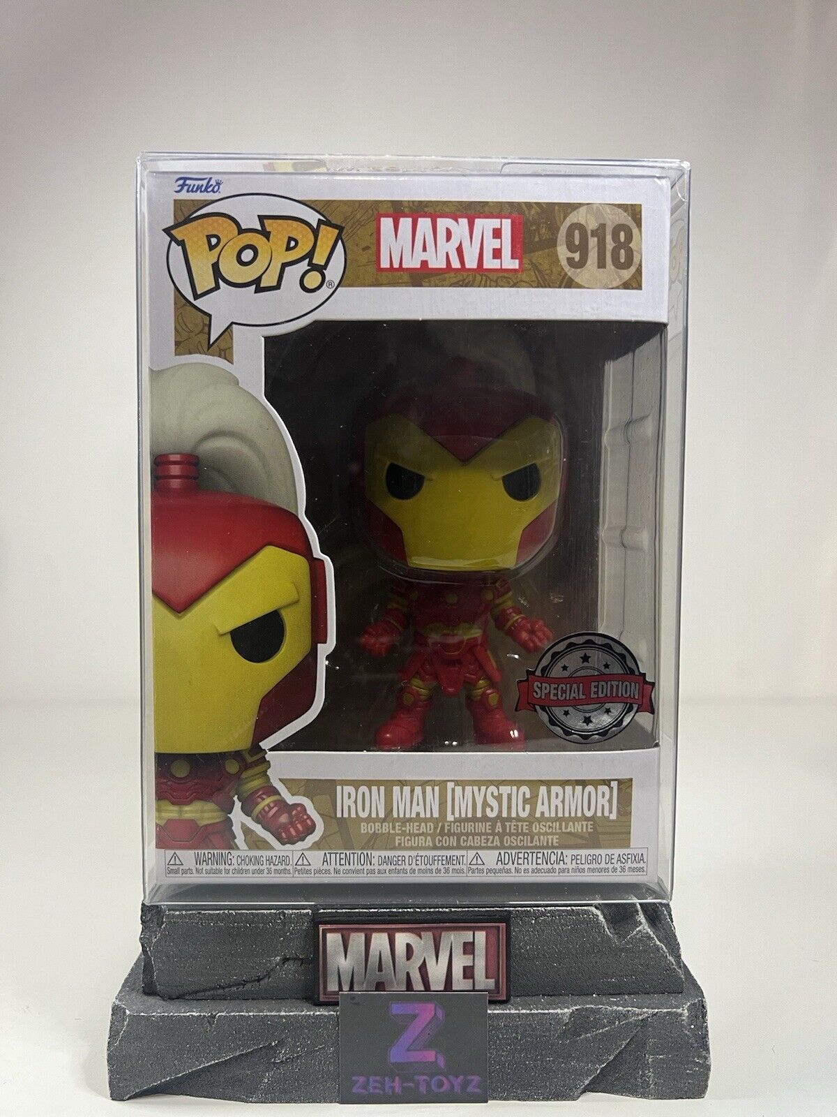 FUNKO POP! Marvel Studios Iron Man Mystic Armor #918 Special Edition