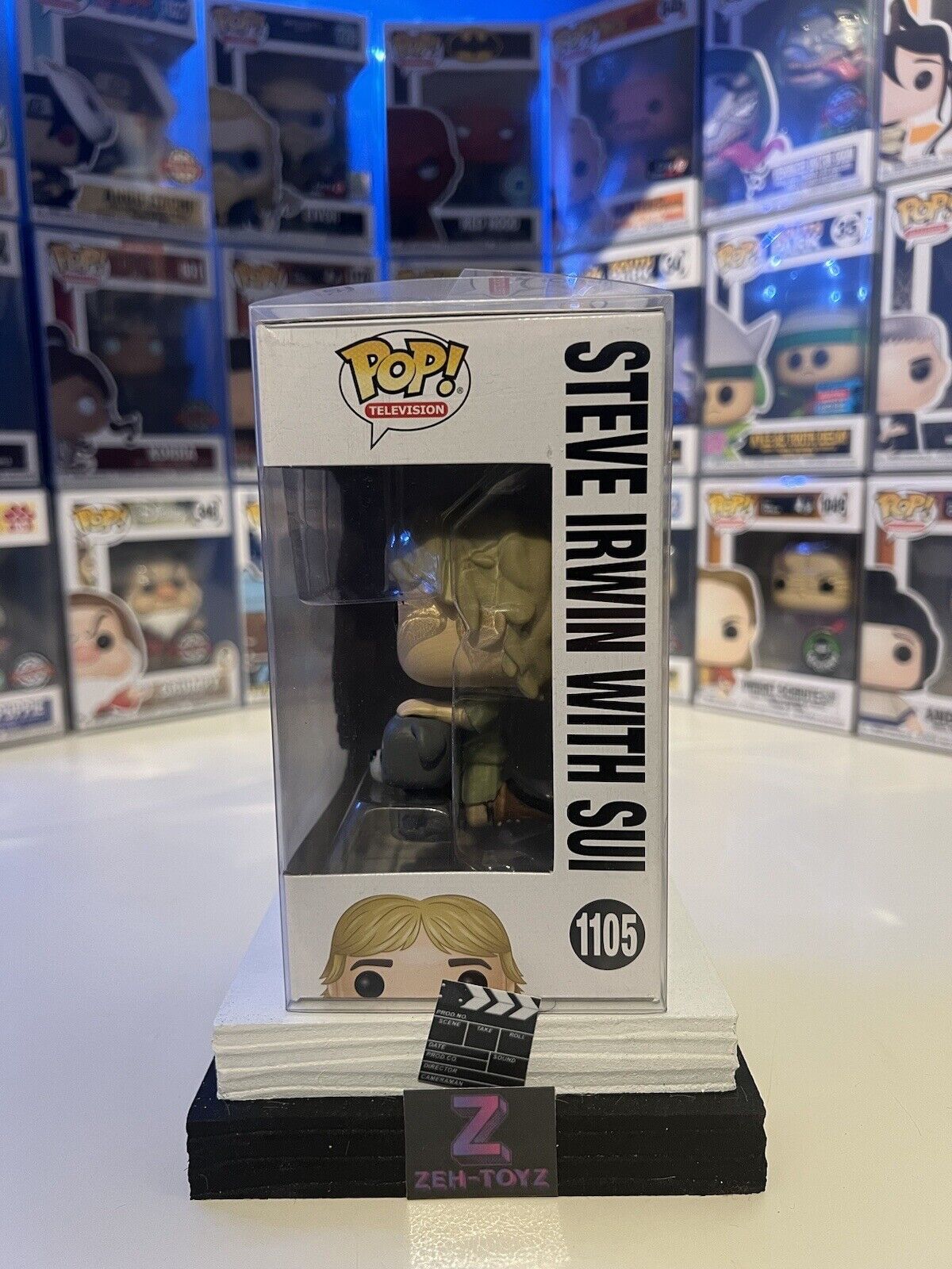 FUNKO POP! VINYL - AUSTRALIA ZOO - STEVE IRWIN WITH SUI #1105