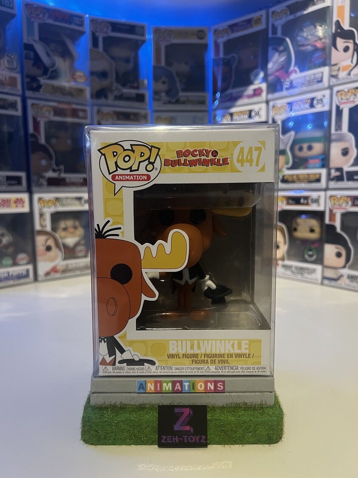 FUNKO POP! Animation Rocky & Bullwinkle - Bullwinkle #447