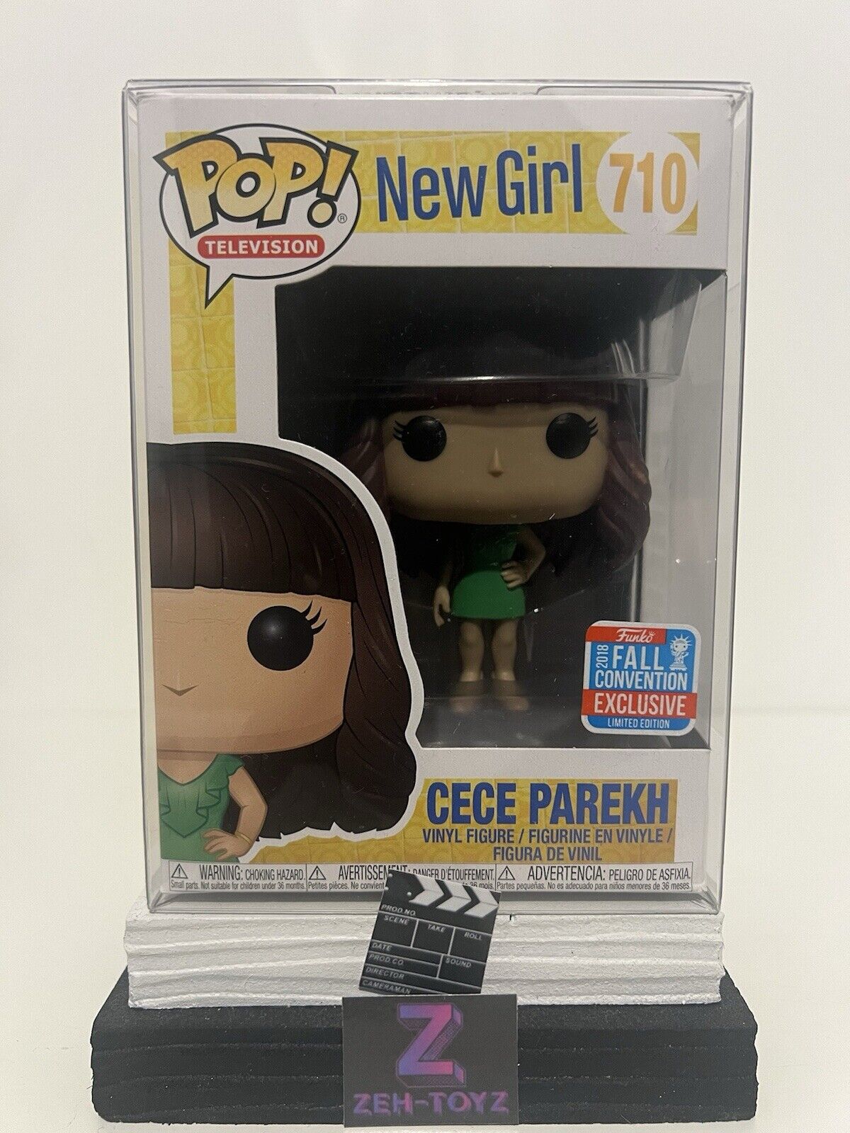 FUNKO POP! Television TV New Girl Cece Parekh #710 Fall Convention Exclusive