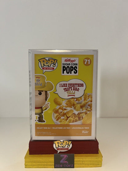 FUNKO POP Ad Icons Kelloggs Cereal Big Yella #71 Funko Shop Exclusive