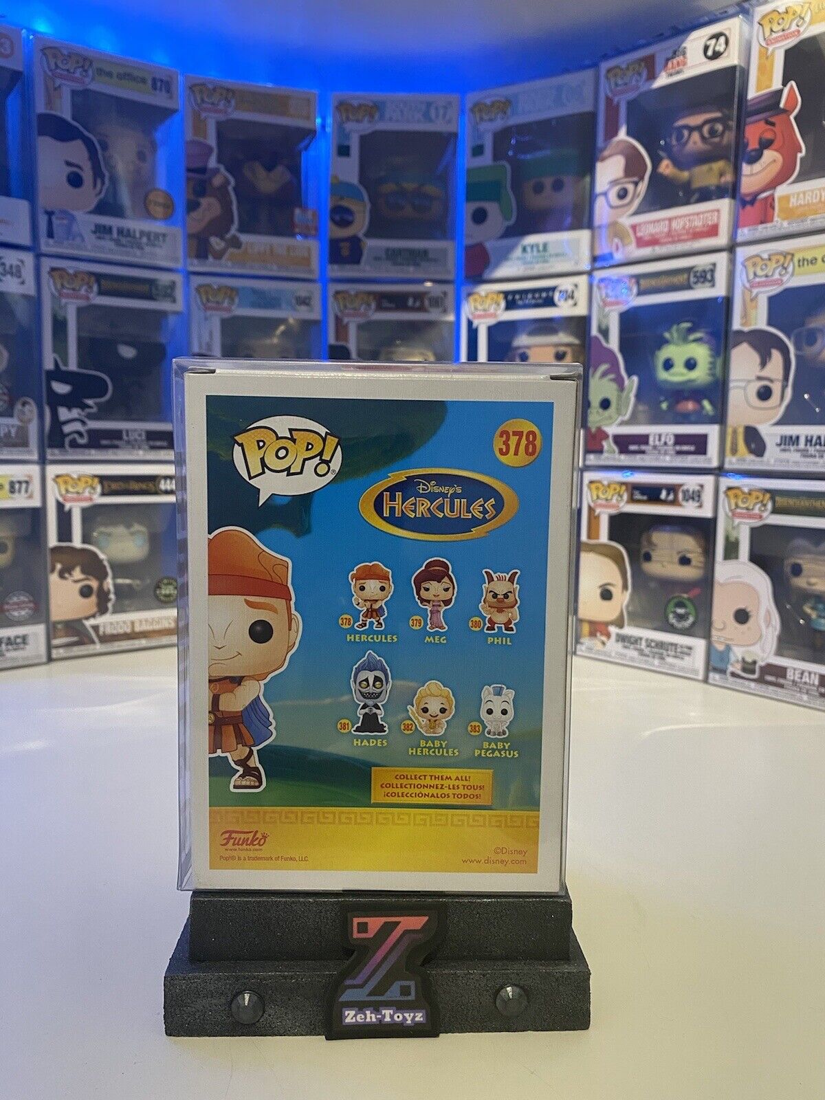 FUNKO POP! Disney Hercules #378 Glow Chase