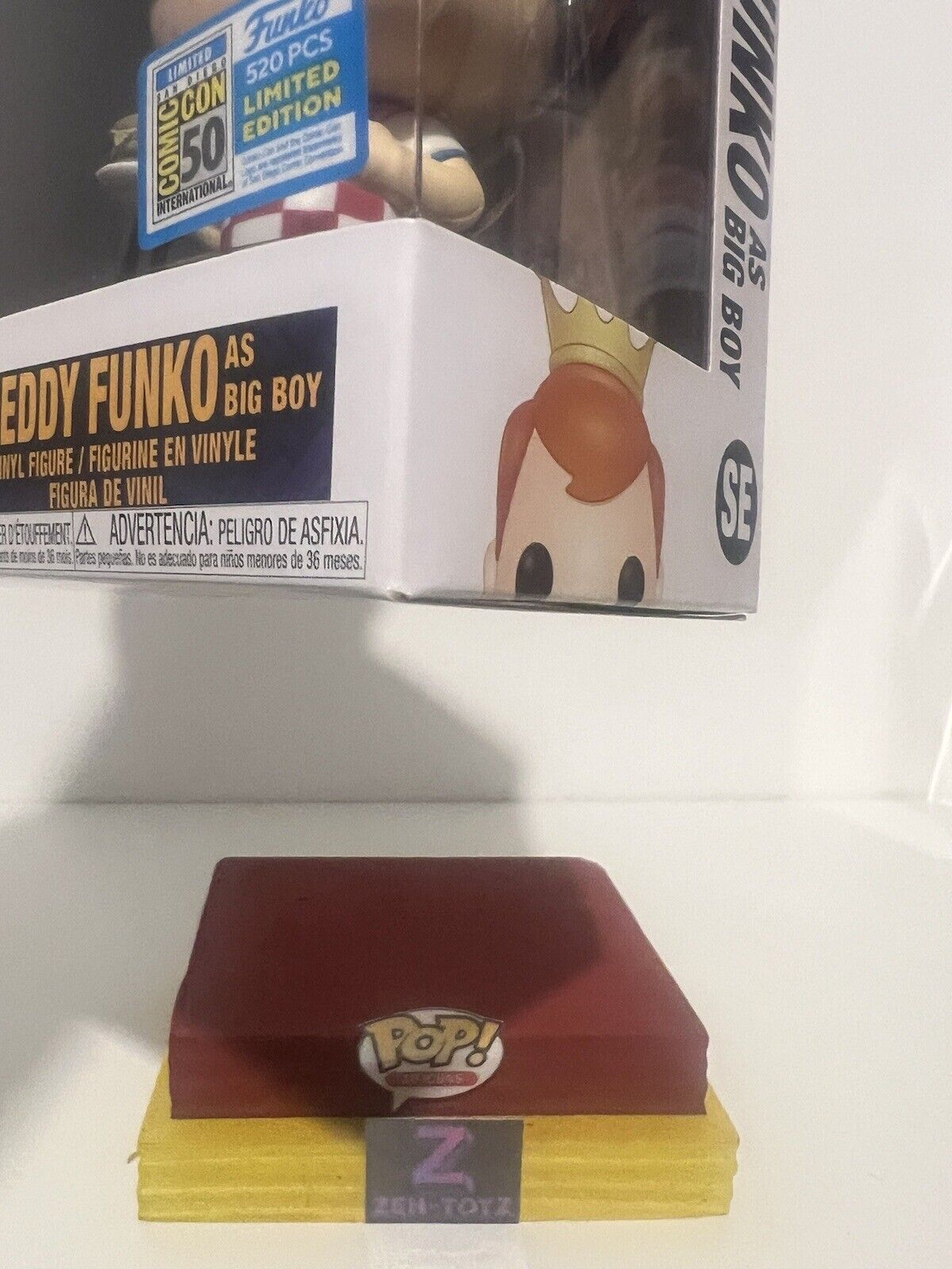 FUNKO POP! Grail Ad Icons Freddy Funko As Big Boy #SE 520pcs Limited Edition