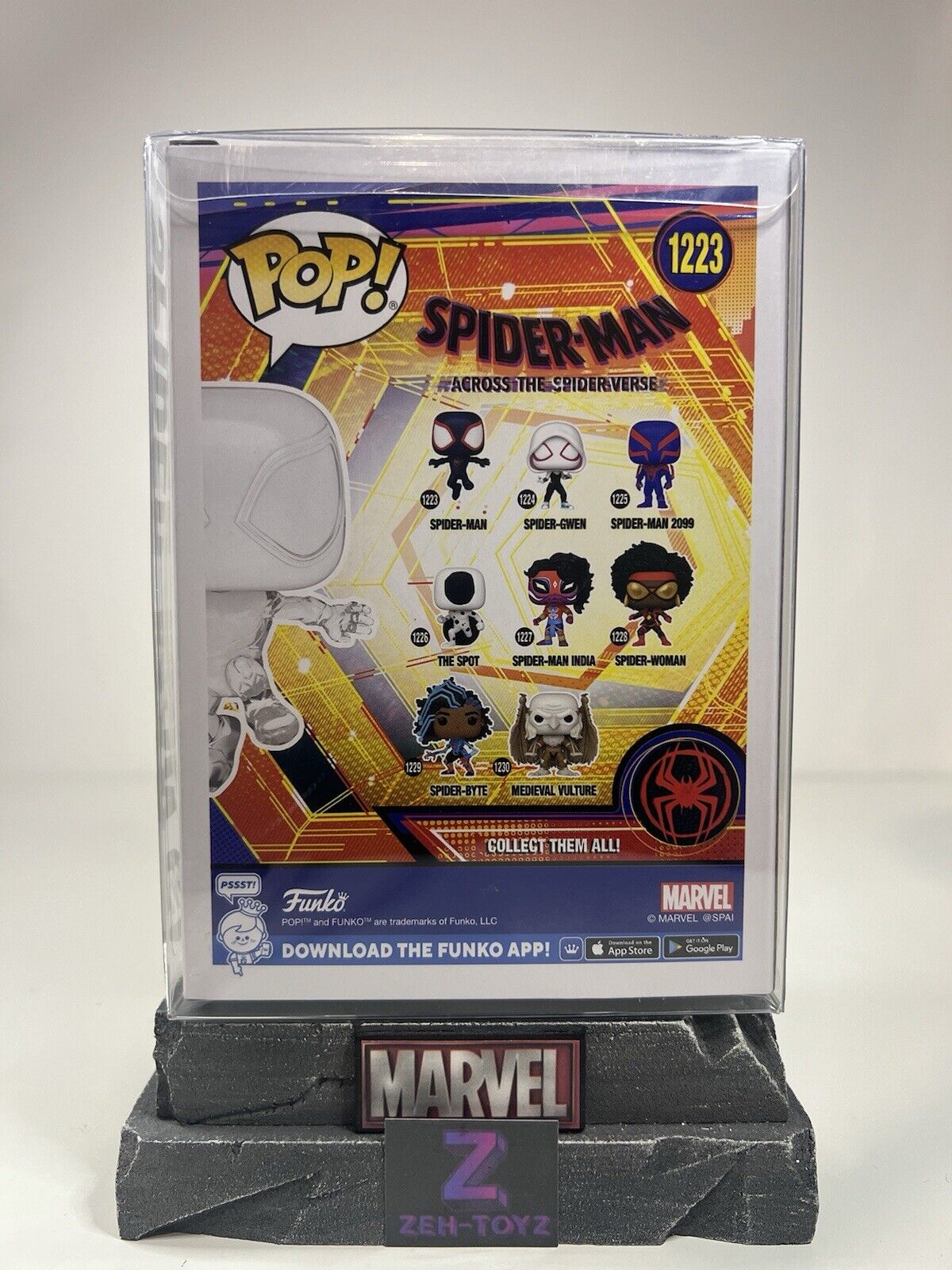 FUNKO POP! Marvel Studios Spider-Man Across The Spider-Verse Spider-Man #1223