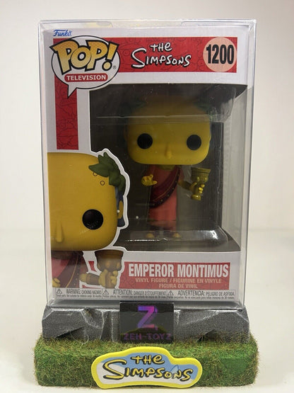 FUNKO POP! Television The Simpsons Mr Burns Emperor Montimus #1200