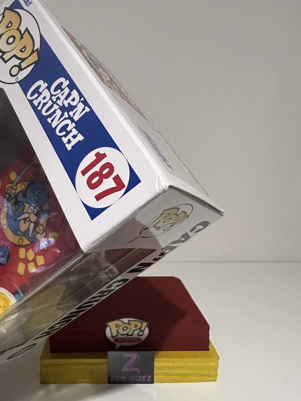 FUNKO POP Ad Icons Cap'n Crunch Cereal Box #187