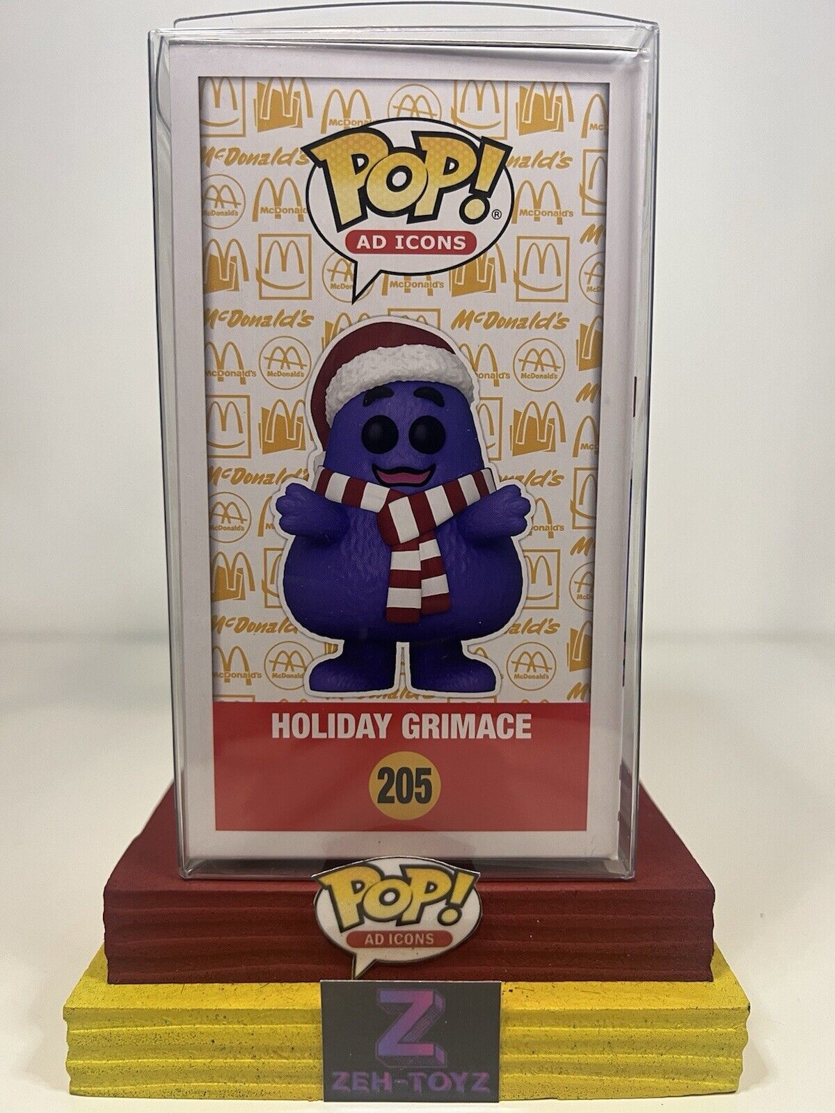 FUNKO POP! Ad Icons McDonald’s Holiday Grimace #205