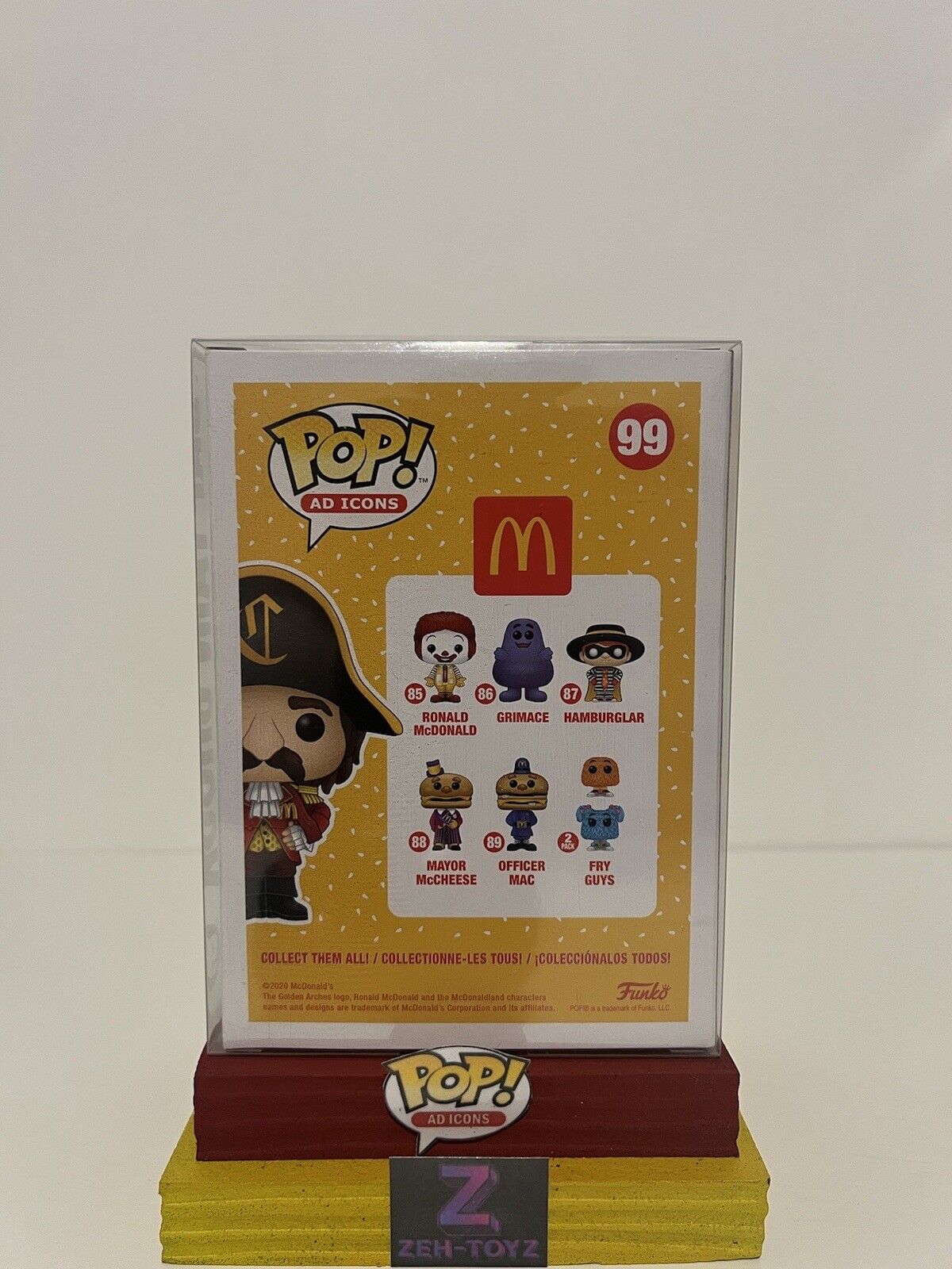 FUNKO POP! Ad Icons McDonalds Captain Crook #99 Convention Exclusive