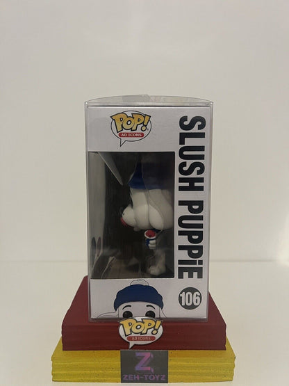 FUNKO POP! Ad Icons Slush Puppie #106 Flocked Special Edition