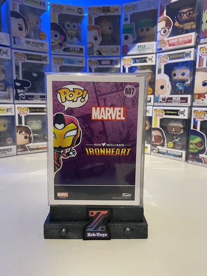 FUNKO POP! Marvel Universe Ironheart #687 Pop In A Box Exclusive (2)