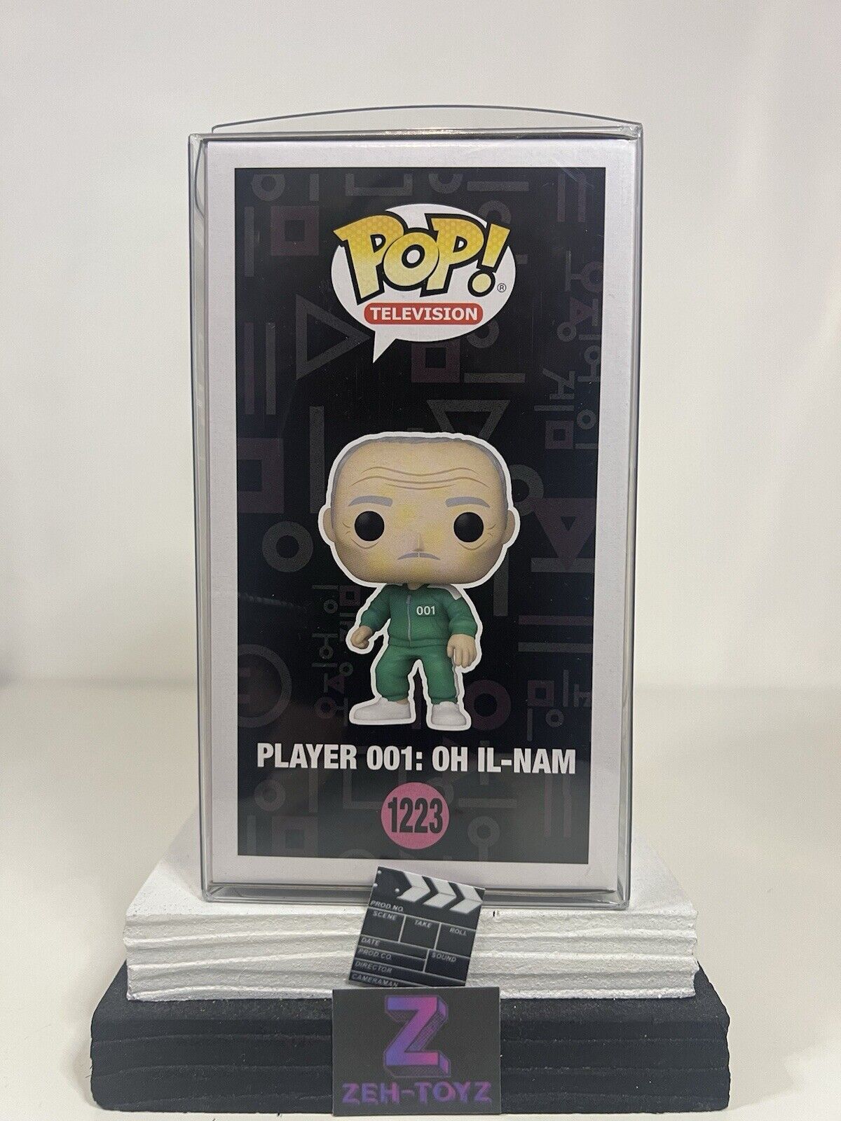 FUNKO POP! Television TV Squid Game Player 001 Oh Il-Nam #1223 (2)