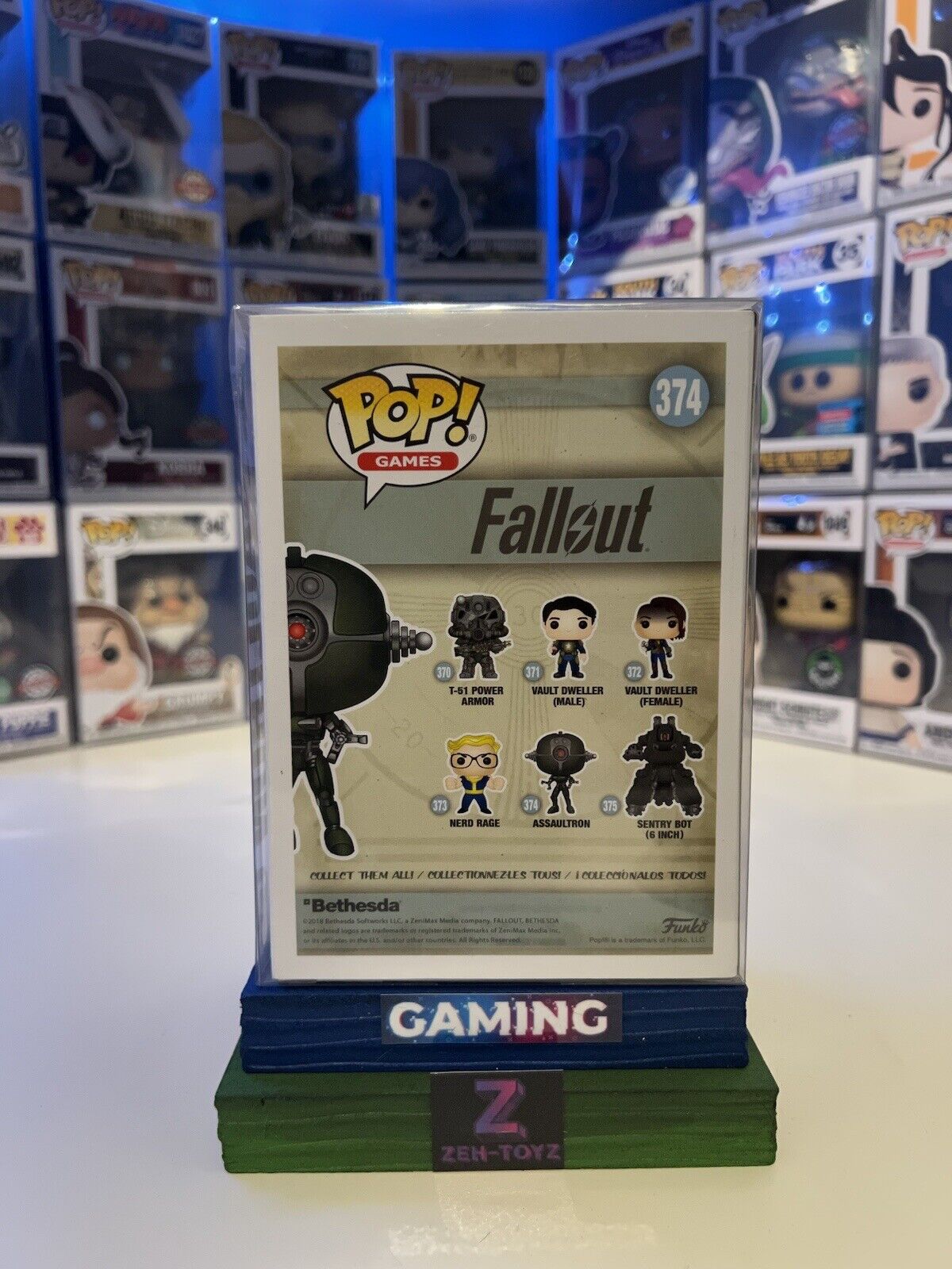 FUNKO POP! VINYL - FALLOUT - ASSAULTRON #374