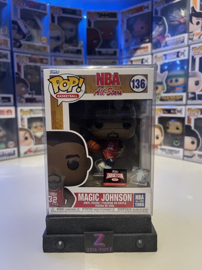 FUNKO POP! VINYL - NBA ALL STARS - MAGIC JOHNSON #136 - TARGET CON 2022