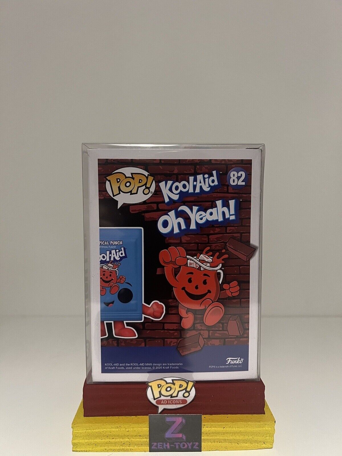 FUNKO POP! Ad Icons Kool Aid Packet Tropical Punch #82 Hot Topic Exclusive