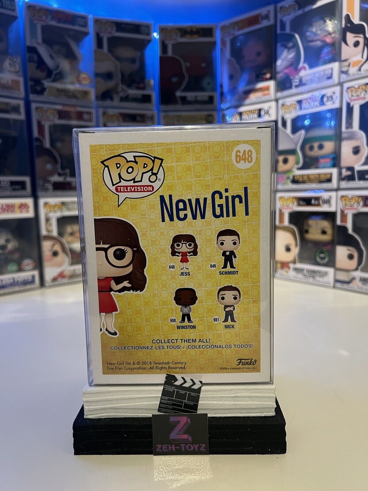 FUNKO POP! Television TV New Girl Jess #648