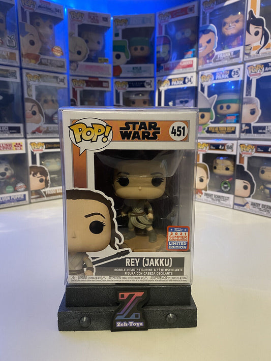 FUNKO POP! Movies Star Wars Rey (Jakku) #451 2021 Summer Convention