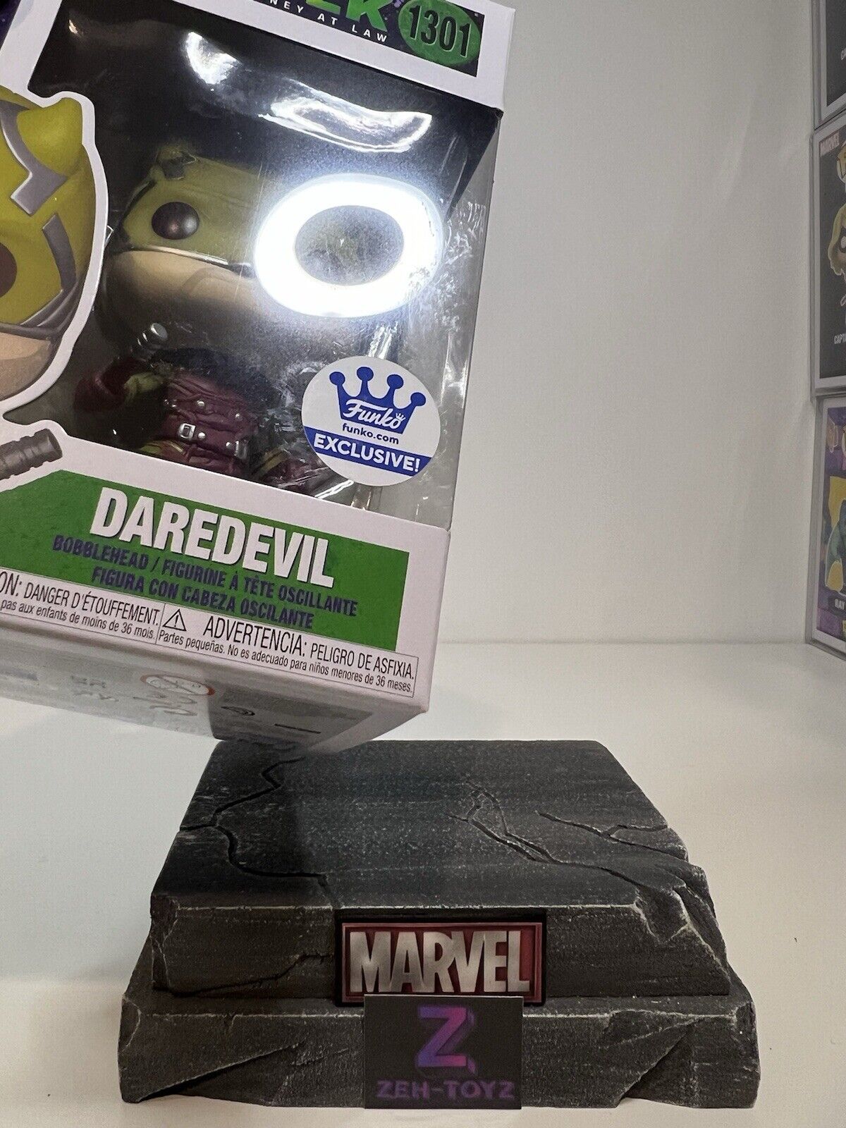 FUNKO POP! Marvel Universe She Hulk Daredevil #1301 Funko Exclusive