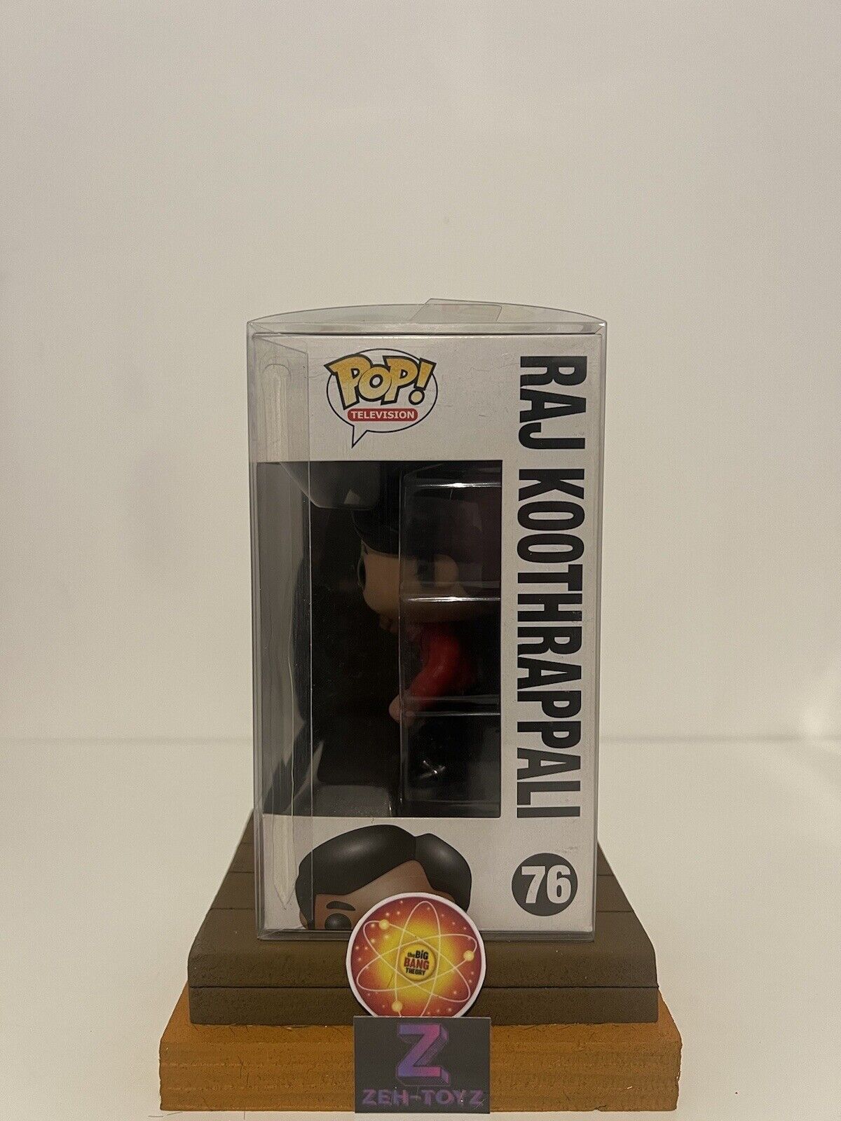 FUNKO POP! Television The Big Bang Theory Raj Koothrappali Star Trek #76