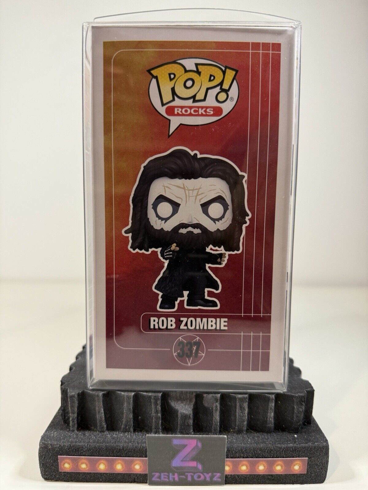 FUNKO POP! Music Pop Rocks Rob Zombie #337