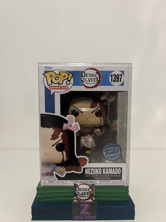 FUNKO POP! VINYL - DEMON SLAYER - NEZUKO KAMADO #1397 - SPECIAL EDITION