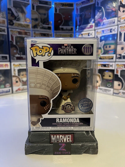 FUNKO POP! Marvel Movies Black Panther Ramonda #1111 Special Edition