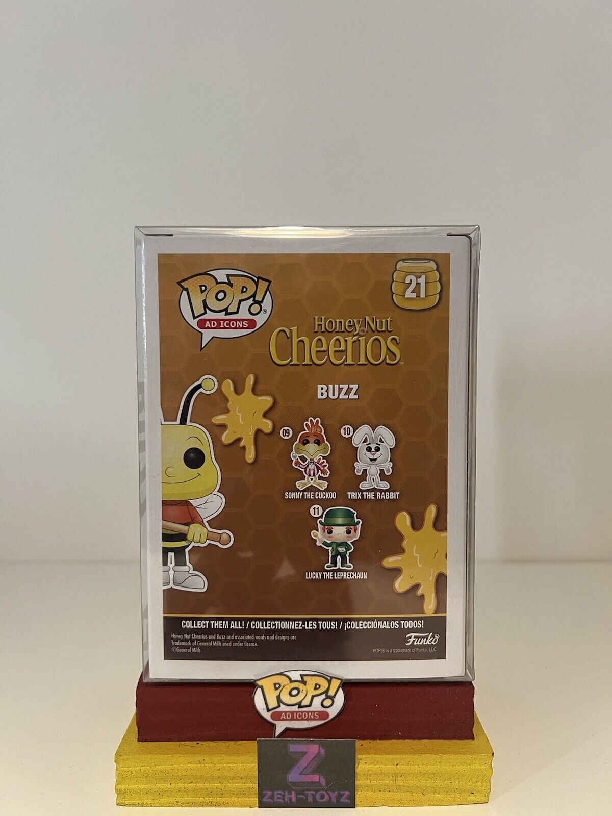 FUNKO POP! Ad Icons Cheerios Cereal Buzz #21 Funko Shop Exclusive