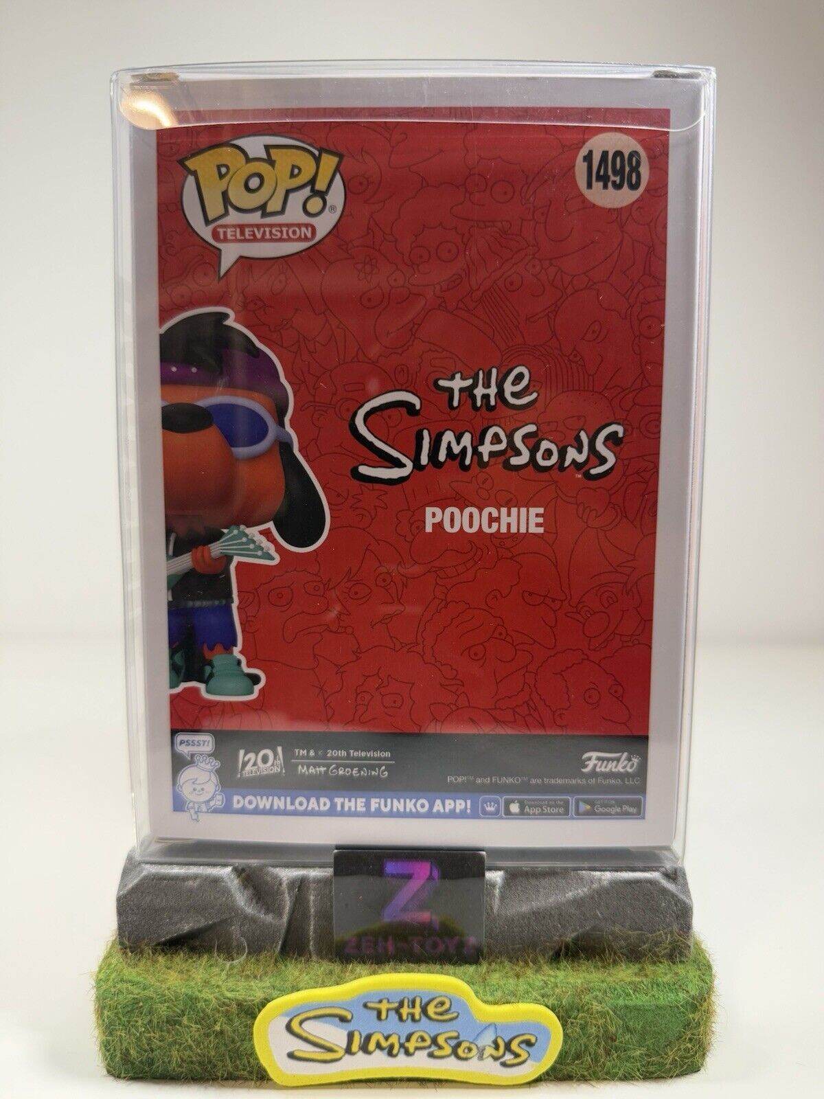 FUNKO POP! Television The Simpsons Poochie #1498 Entertainment Expo Exclusive