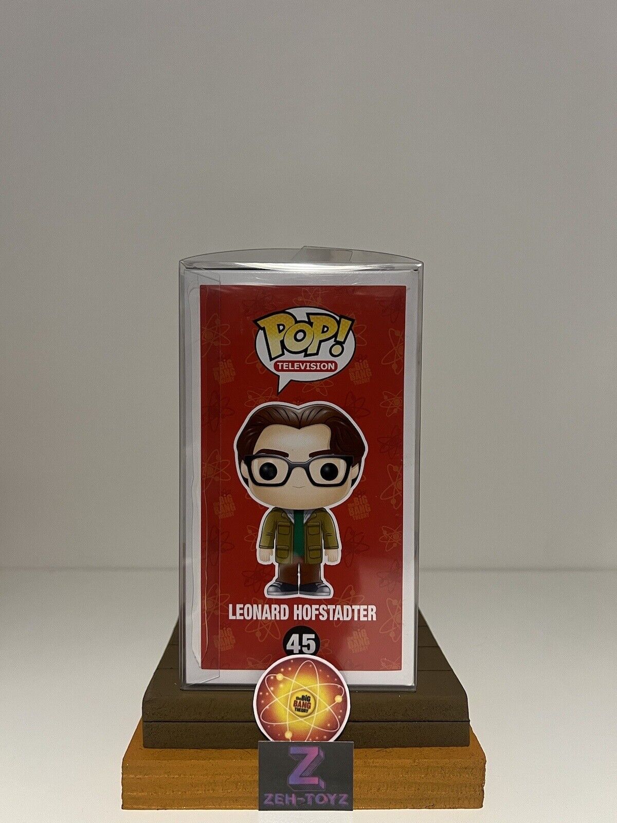 FUNKO POP! Television The Big Bang Theory Leonard Hoftsadter #45