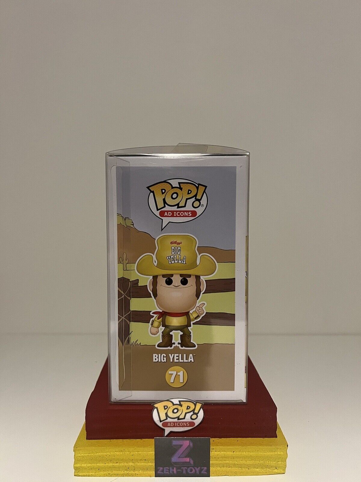 FUNKO POP Ad Icons Kelloggs Cereal Big Yella #71 Funko Shop Exclusive