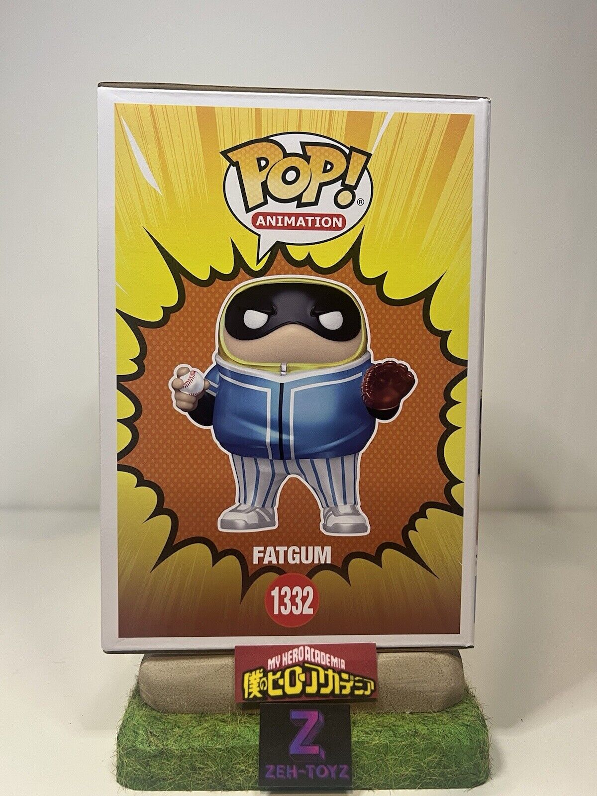 FUNKO POP! Anime My Hero Academia Fatgum Metalic #1332 Funko Exclusive