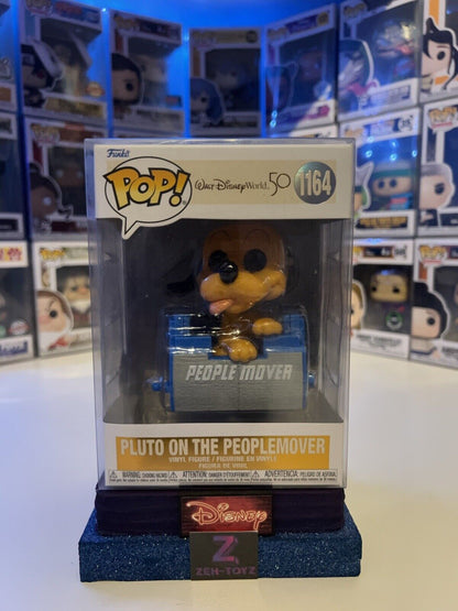 FUNKO POP! Disney Pluto On The People Mover #1164