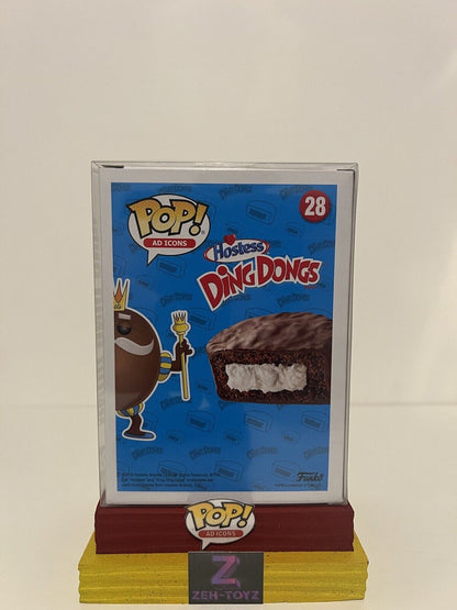 FUNKO POP! Ad Icons Hostess Ding Dongs King Ding Dong #28 Funko Shop Exclusive