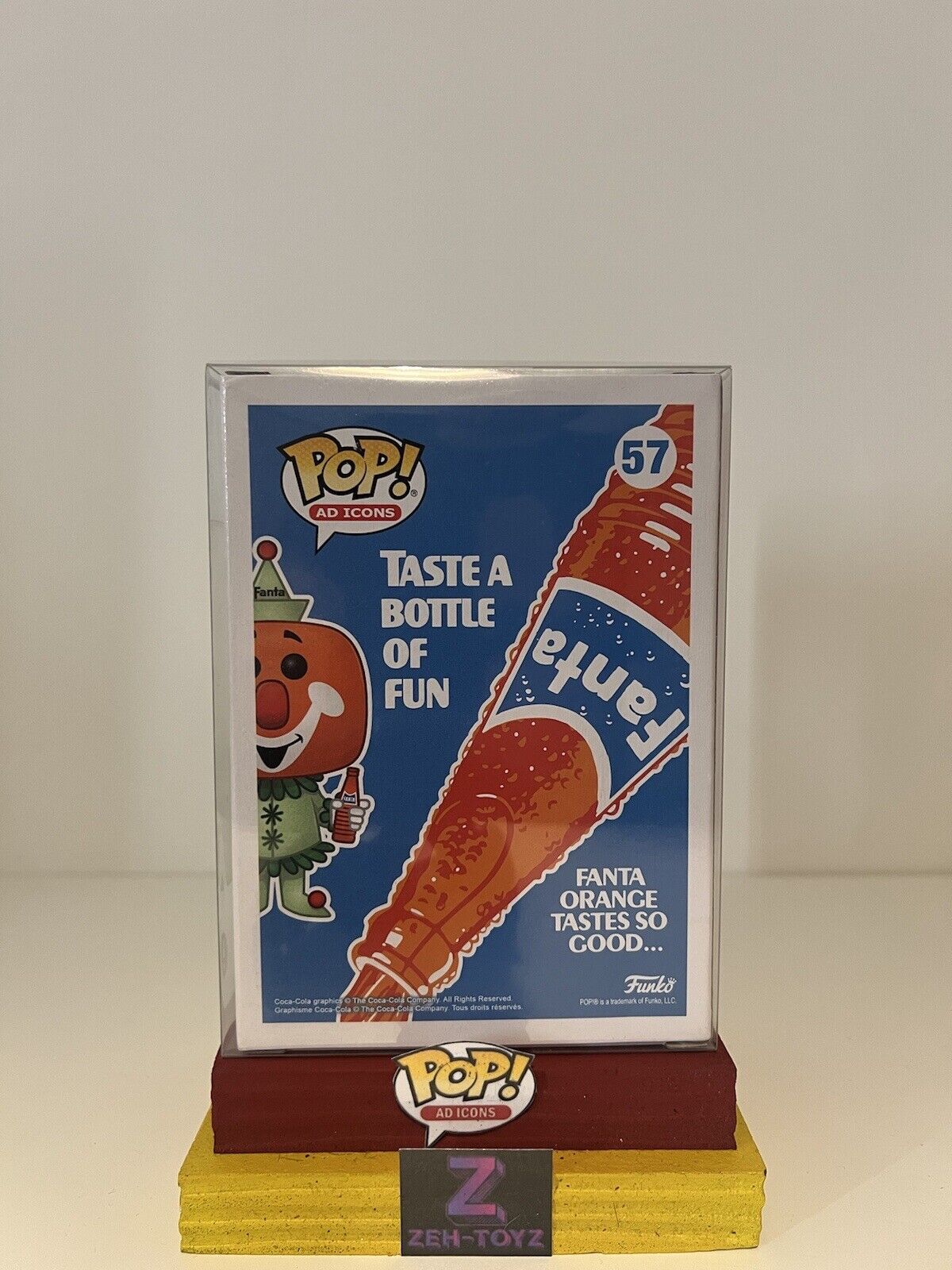 FUNKO POP! Ad Icons Drink Fanta - Fanta Clown #57 Funko Shop Exclusive