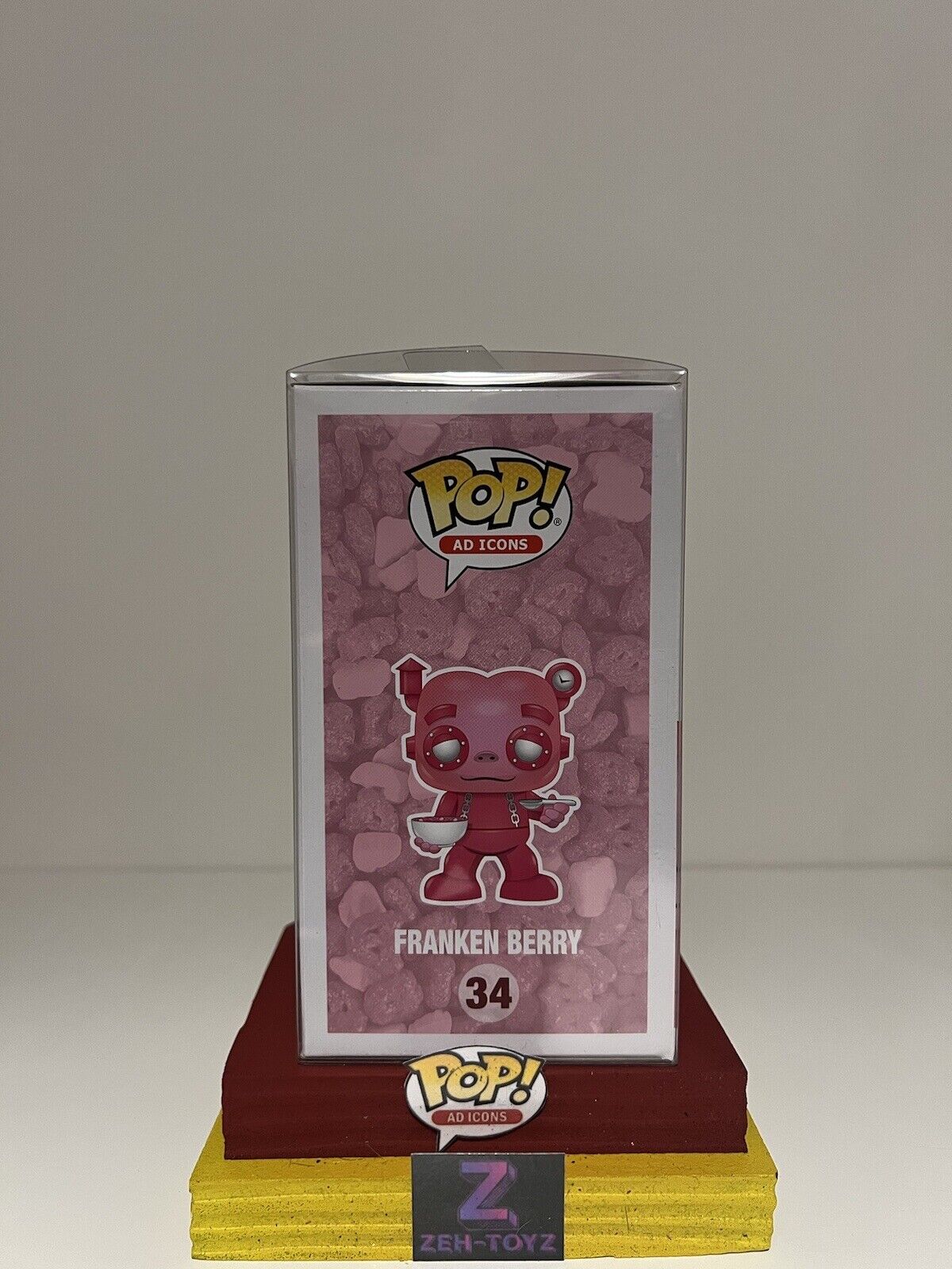 FUNKO POP Ad Icons General Mills Franken Berry #34 Funko Shop Exclusive