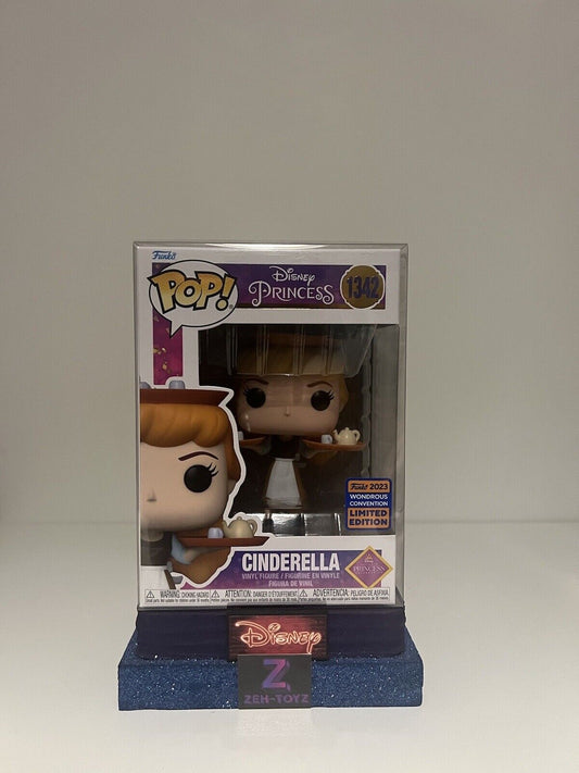 FUNKO POP! Disney Princess' Cinderella #1342 Wondrous Convention Exclusive 2023