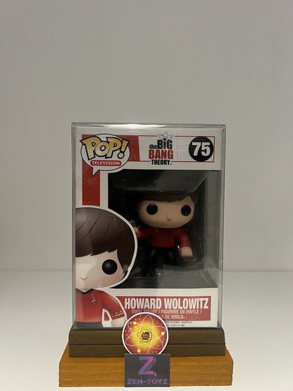 FUNKO POP! Television The Big Bang Theory Howard Wolowitz Star trek #75