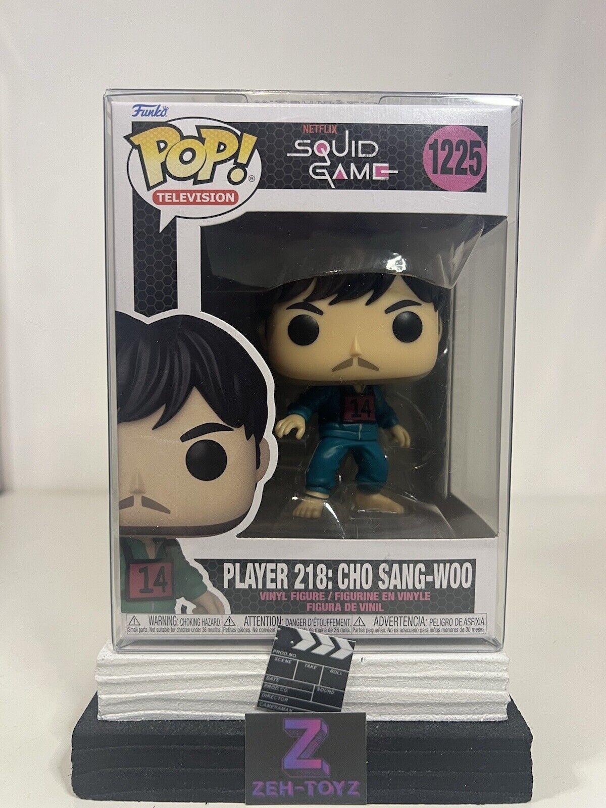 FUNKO POP! Television TV Squid Game Player 218 Cho Sang-Woo #1225