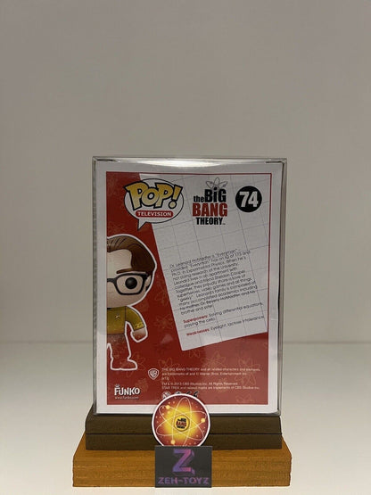 FUNKO POP! Television The Big Bang Theory Leonard Hoftsadter #74 1008pcs