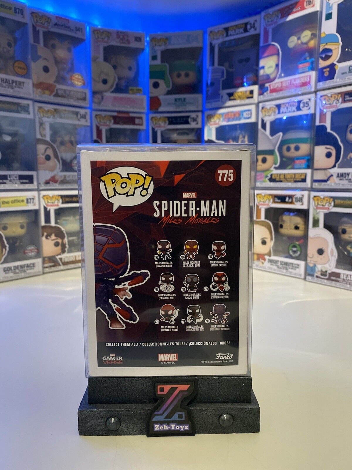 FUNKO POP! VINYL - SPIDER-MAN - MILES MORALES (PROGRAMMABLE MATTER SUIT) #775.