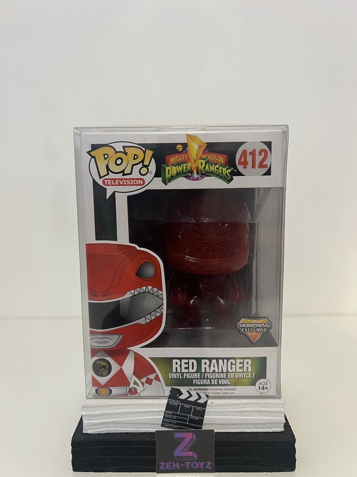 FUNKO POP! VINYL - POWER RANGERS - RED RANGER #412