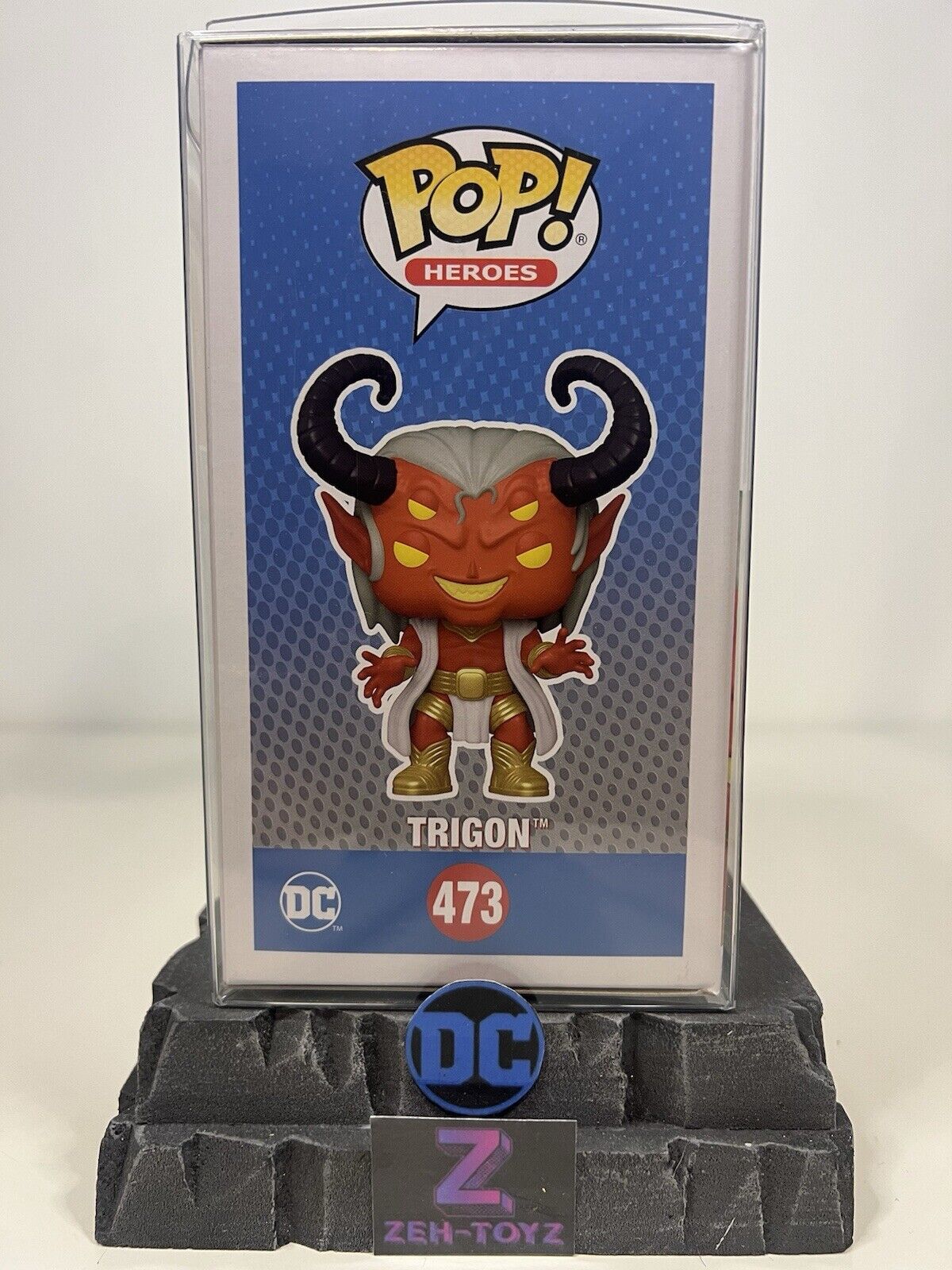 FUNKO POP! DC Universe Justice League Heroes Trigon #473 Convention Exclusive