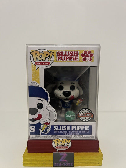 FUNKO POP! Ad Icons Slush Puppie Dog #106 Scented Special Edition