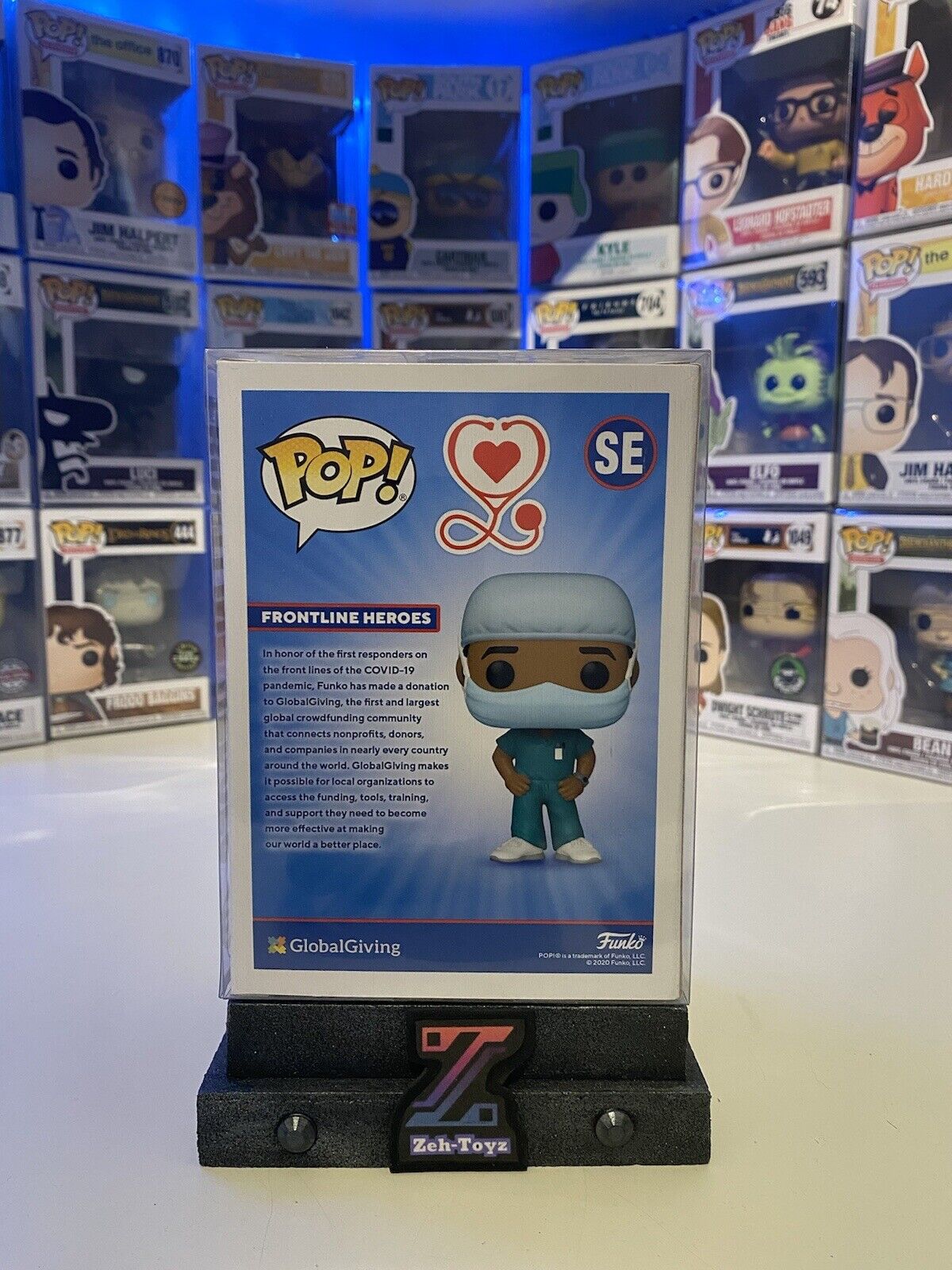 FUNKO POP! Nurse Doctor Surgeon Frontline Heroes Male #SE