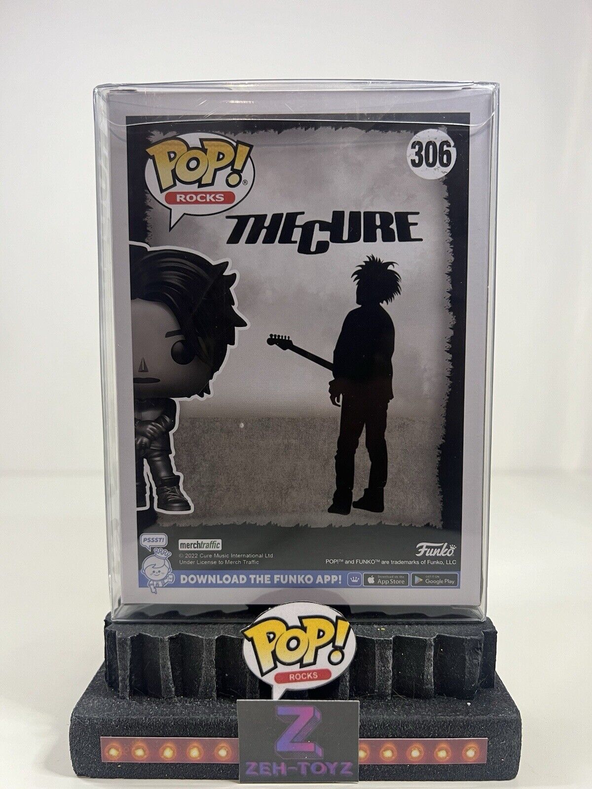 FUNKO POP! Music Pop Rocks The Cure Robert Smith #306 Special Edition