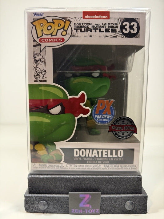 FUNKO POP! Comics TMNT Teenage Mutant Ninja Turtles Donatello #33 Special Ed