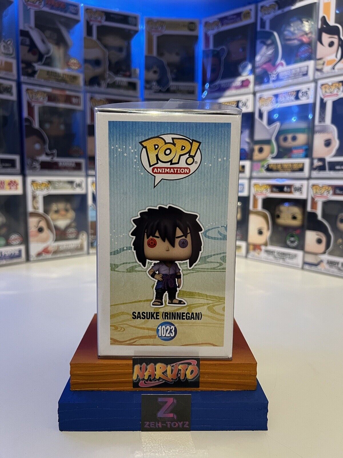 FUNKO POP! VINYL - NARUTO SHIPPUDEN - SASUKE (RINNEGAN) #1023 (BOX DAMAGE)