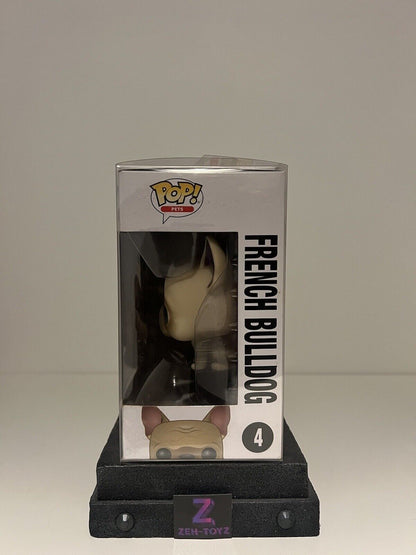 FUNKO POP! Animals Pets French Bulldog #4 Vaulted Rare