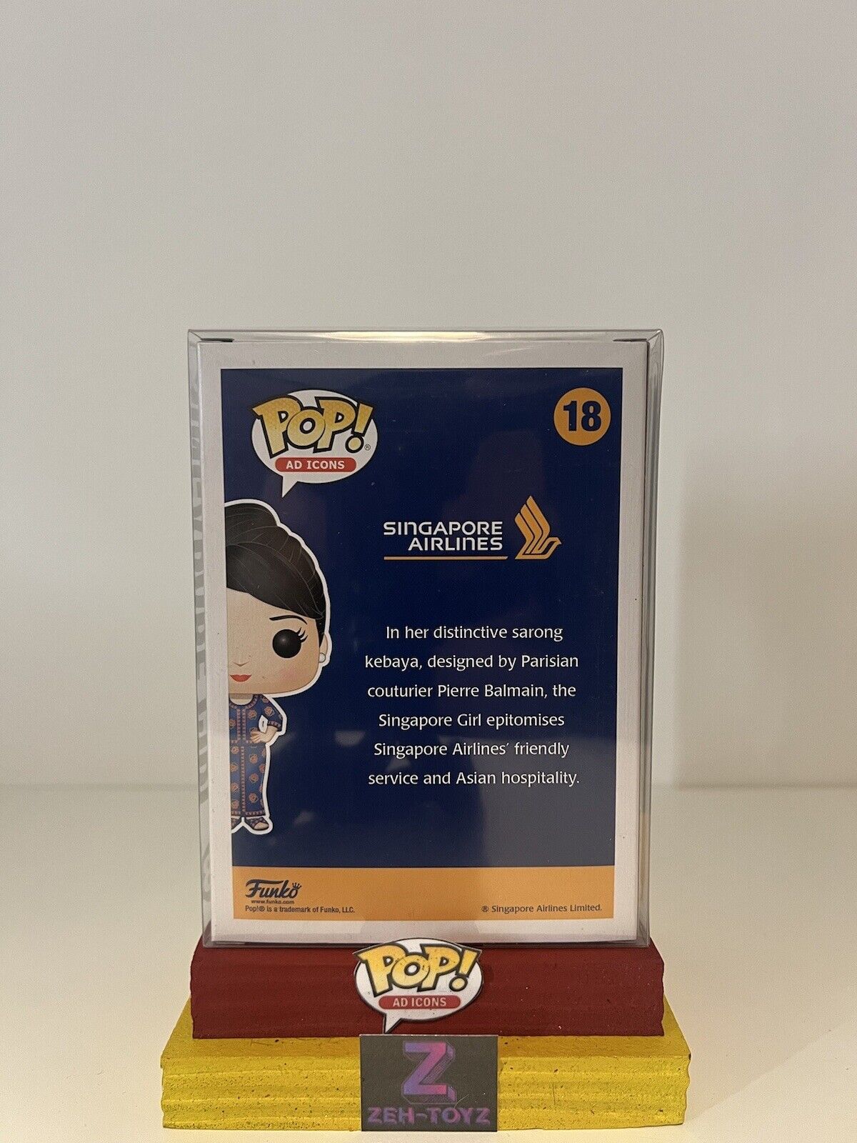 FUNKO POP! Ad Icons Singapore Airlines Singapore Girl #18